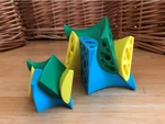  Triple twist cubes  3d model for 3d printers