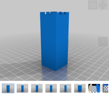 Modelo 3d de Ajedrez juego de beber para impresoras 3d