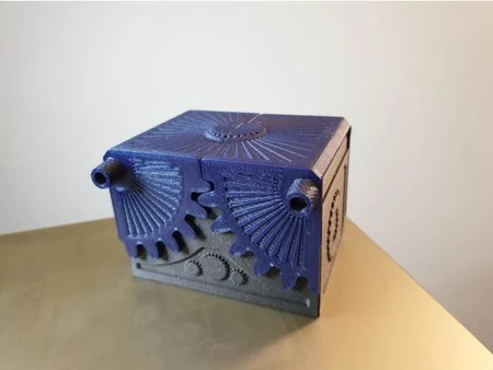 Modelo 3d de Cofre de botín de equipo para impresoras 3d