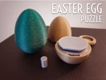  Little magical puzzle easter egg  3d model for 3d printers