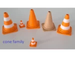  Cone with magnet  3d model for 3d printers