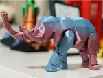  Blank elephant  3d model for 3d printers