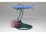  Flying fish  3d model for 3d printers