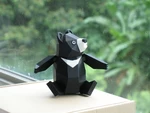 Modelo 3d de Oso negro de formosa para impresoras 3d