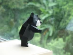 Modelo 3d de Oso negro de formosa para impresoras 3d