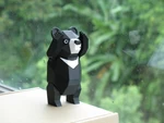 Modelo 3d de Oso negro de formosa para impresoras 3d