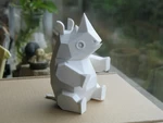 Modelo 3d de Rinoceronte para impresoras 3d
