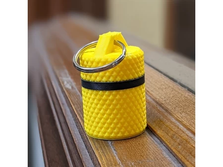 Knurled Screw-Top Container - Customizable