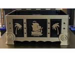  Pirates treasure chest  3d model for 3d printers