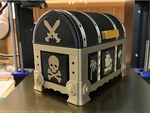  Pirates treasure chest  3d model for 3d printers