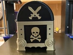  Pirates treasure chest  3d model for 3d printers