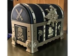  Pirates treasure chest  3d model for 3d printers