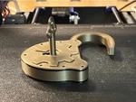  Functional dichotomous padlock with skeleton key, 100% printable, no hardware required  3d model for 3d printers