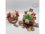  Korok coin bank (zelda tears of the kingdom)   3d model for 3d printers