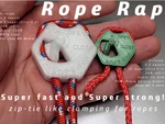  Rope rap (lightning fast and easy rope hanging)  3d model for 3d printers