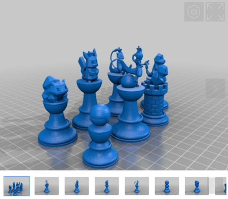 Pokemon Chess Set