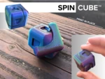 Modelo 3d de Cubo giratorio (impresión en su lugar) para impresoras 3d