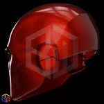 Modelo 3d de Casco jokers capucha roja 3 para impresoras 3d