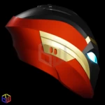 Modelo 3d de Casco ironheart wakanda forever riri williams para impresoras 3d