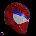 Modelo 3d de Casco spidey ranger para impresoras 3d