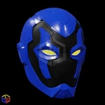 Modelo 3d de Casco de película blue beetle (fijo) 19/09/23 para impresoras 3d