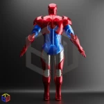 Modelo 3d de Traje iron man extremis / patriot osborn para impresoras 3d