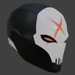  Red x future state helmet v2  3d model for 3d printers