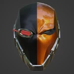  Cyber deathstroke v2  3d model for 3d printers