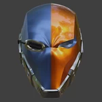  Cyber deathstroke v2  3d model for 3d printers