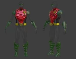 Modelo 3d de Armadura inspirada en robin injustice 2 para impresoras 3d