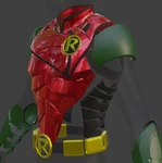 Modelo 3d de Armadura inspirada en robin injustice 2 para impresoras 3d