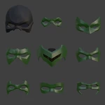  Robin mask pack  3d model for 3d printers