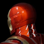 Modelo 3d de Casco iron man mark 46-47 para impresoras 3d