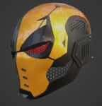 Modelo 3d de Casco inspirado en deathstroke black ops para impresoras 3d