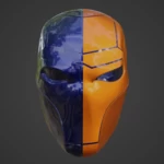 Modelo 3d de Casco inspirado en el renacimiento de deathstroke para impresoras 3d