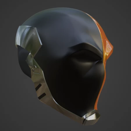 Casco Inspirado en DeathStroke Animated