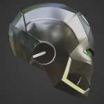  Iron-doom v2 inspired helmet  3d model for 3d printers