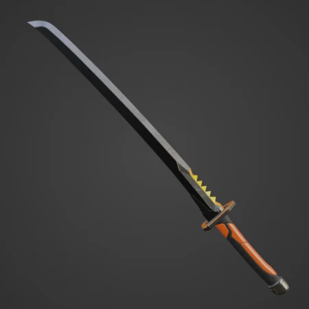 Modelo 3d de Espada inspirada en fortnite deathstroke para impresoras 3d