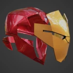  Iron heart inspired helmet  3d model for 3d printers