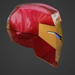  Iron heart inspired helmet  3d model for 3d printers