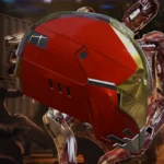 Modelo 3d de Casco inspirado en el concepto mark xlvi bastard-fijo para impresoras 3d