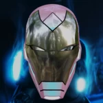 Modelo 3d de  casco conceptual superior inspirado en iron man para impresoras 3d