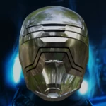 Modelo 3d de  casco conceptual superior inspirado en iron man para impresoras 3d