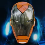 Modelo 3d de  casco conceptual superior inspirado en iron man para impresoras 3d