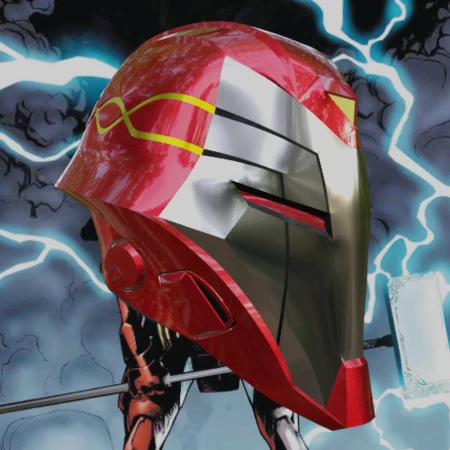 Iron-Hammer Inspired Helmet