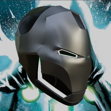 Casco inspirado en Iron-Doom