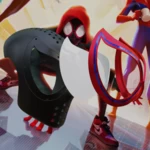  Miles morales into the spider verse inspired face shell  3d model for 3d printers
