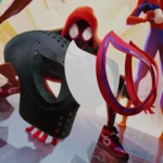 Modelo 3d de Miles morales en el caparazón de la cara inspirado en spider verse para impresoras 3d