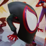 Modelo 3d de Miles morales en el caparazón de la cara inspirado en spider verse para impresoras 3d