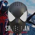  Miles morales 2099 inspired face shell  3d model for 3d printers